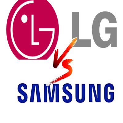 شاشات LG وسامسونج